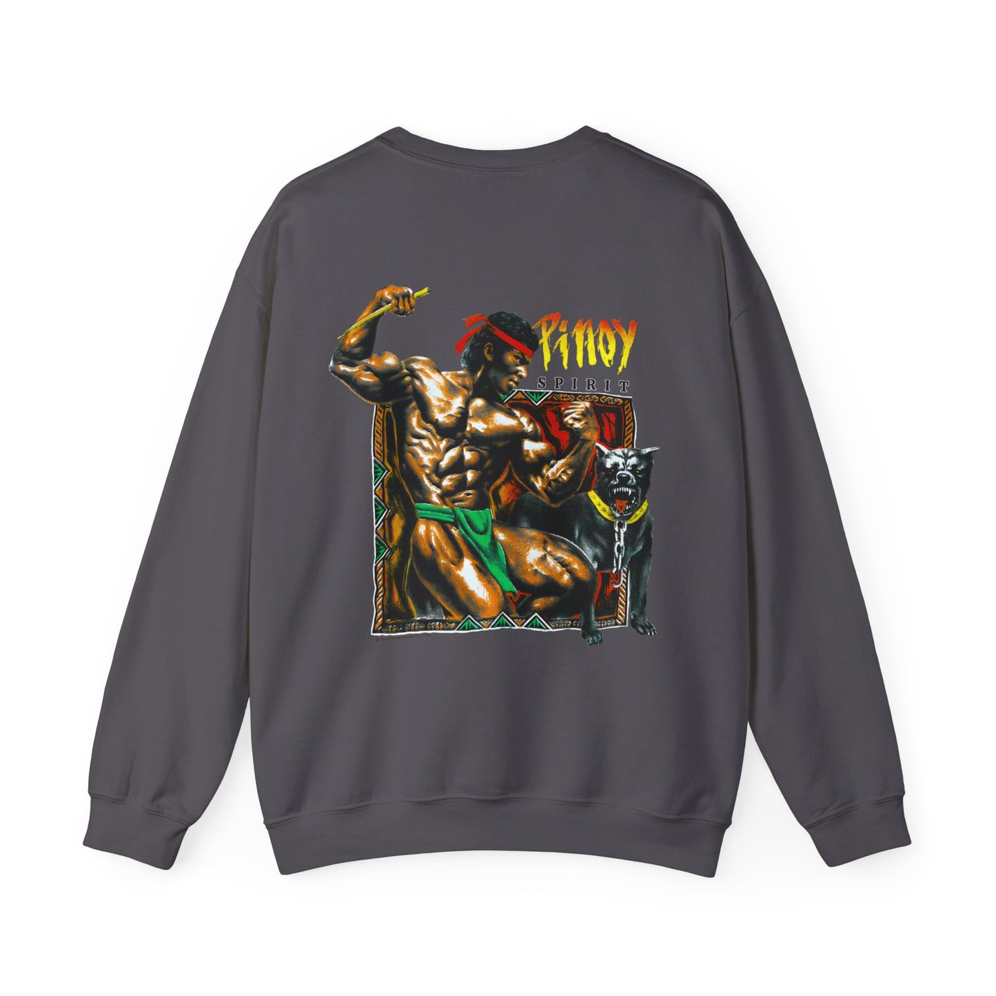 Filipino Strength Pinoy Vintage Design 90s New Print Unisex Heavy Blend™ Crewneck Sweatshirt