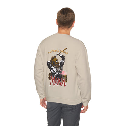 Hawaiian Strength Hawaiian Power Mana Total Sovereignty Vintage Design 90s New Print Unisex Heavy Blend™ Crewneck Sweatshirt