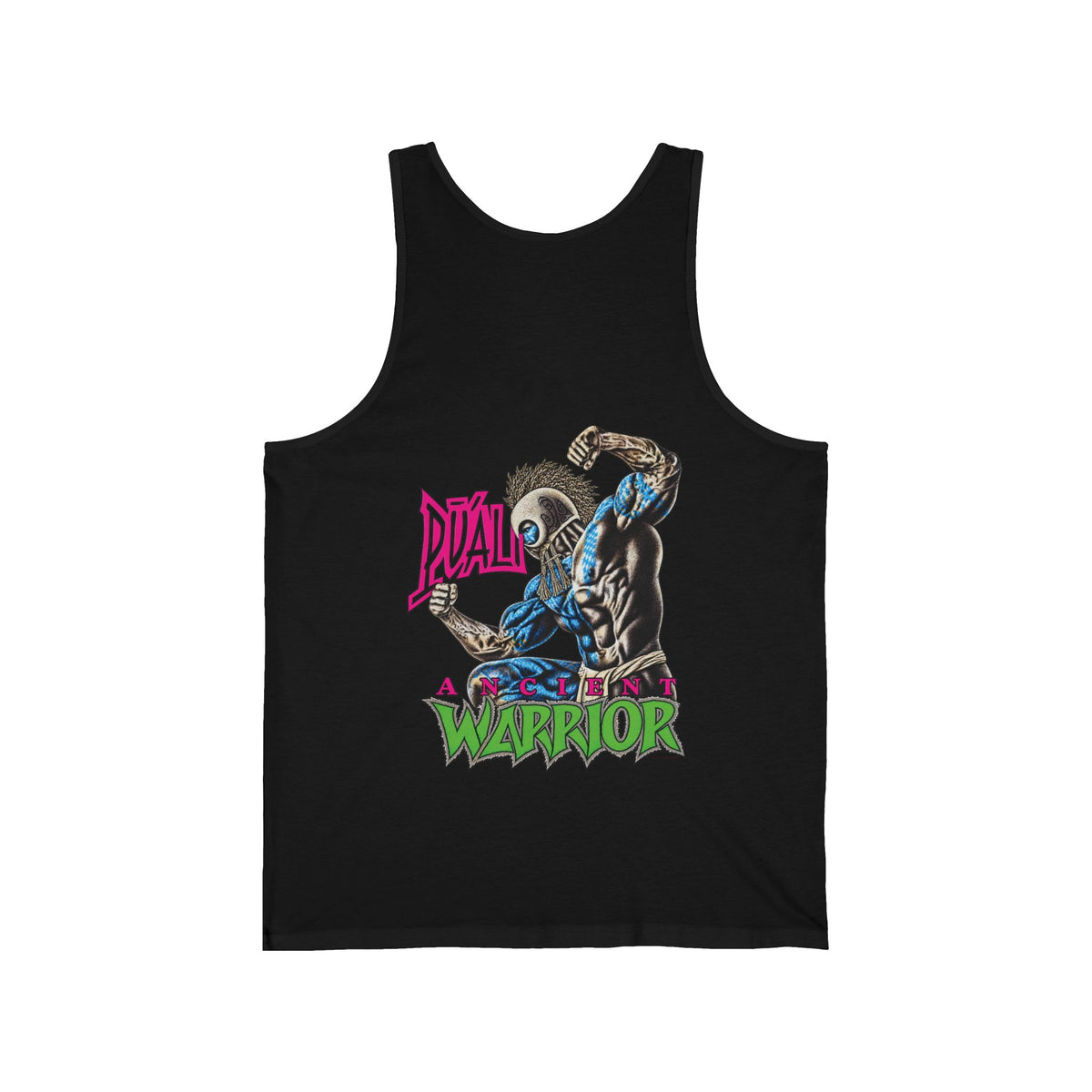 Hawaiian Strength Puali Ancient Warrior Unisex Jersey Tank