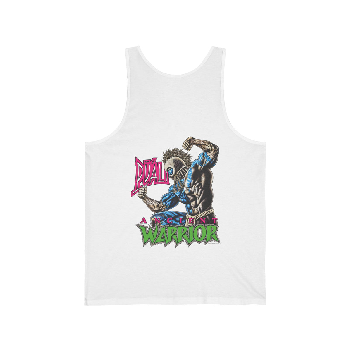 Hawaiian Strength Puali Ancient Warrior Unisex Jersey Tank
