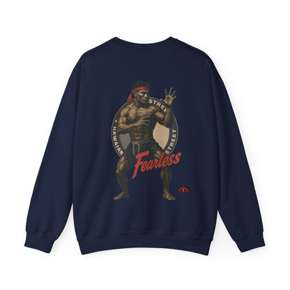 FIlipino Strength Fearless Hawaiian Street Vintage 90s Design New Print Unisex Heavy Blend™ Crewneck Sweatshirt