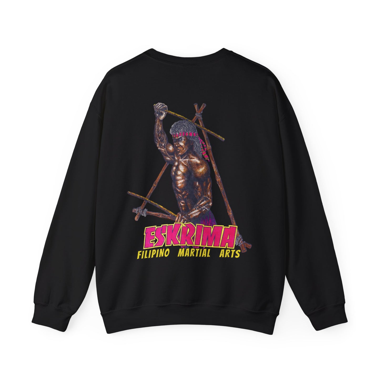 Filipino Strength Eskrima Filipino Martial Arts Unisex Heavy Blend™ Crewneck Sweatshirt