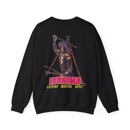 Filipino Strength Eskrima Filipino Martial Arts Unisex Heavy Blend™ Crewneck Sweatshirt