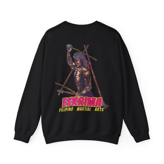 Filipino Strength Eskrima Filipino Martial Arts Unisex Heavy Blend™ Crewneck Sweatshirt
