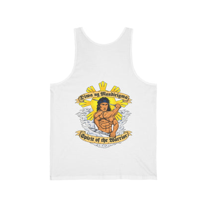 Filipino Strength Spirit of the Warrior Diwa ng Mandirigma Unisex Jersey Tank