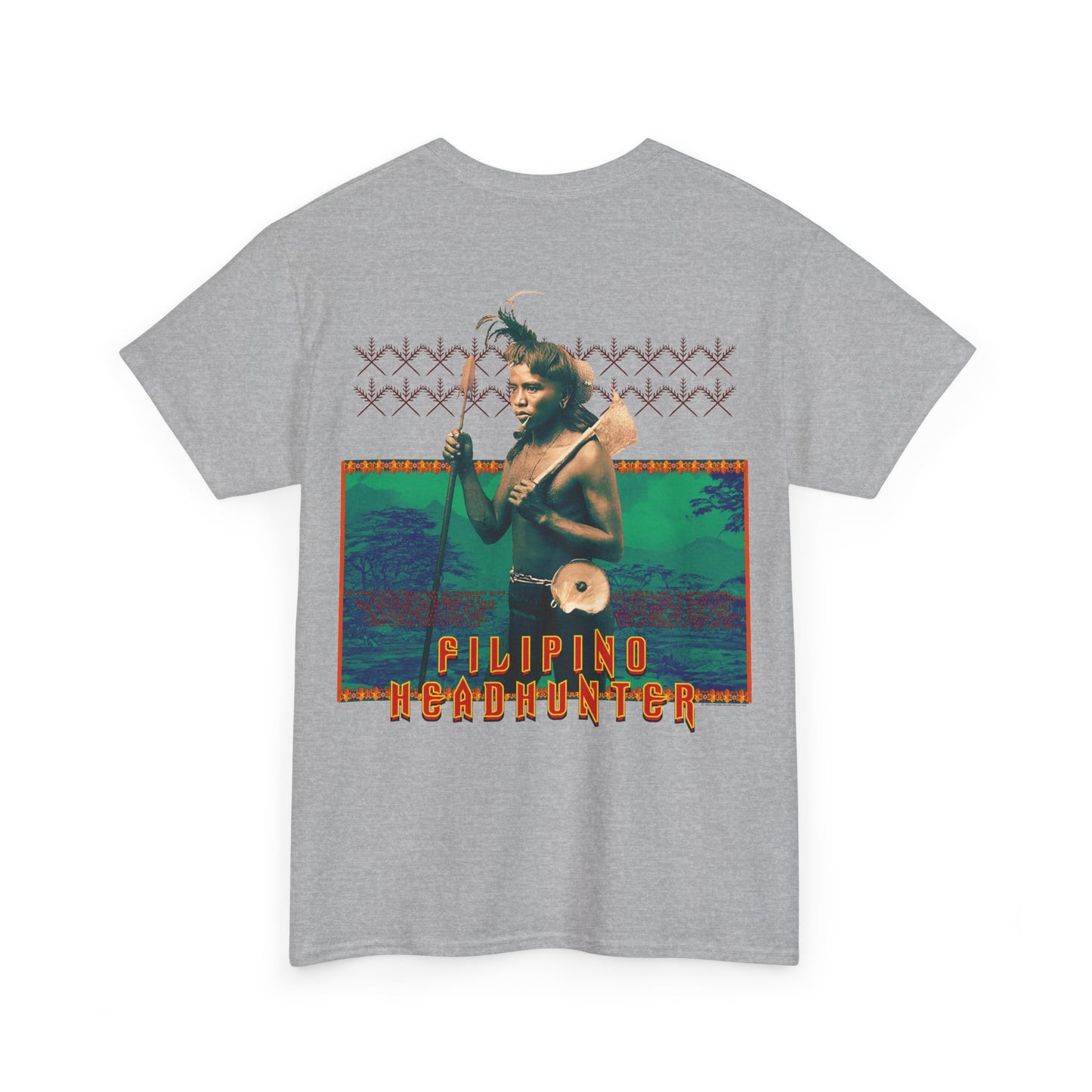 Filipino Strength Filipino HeadHunter Unisex Heavy Cotton Tee