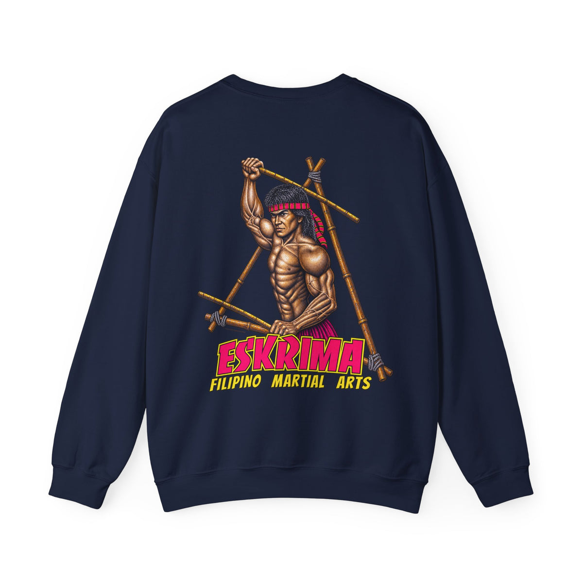 Filipino Strength Eskrima Filipino Martial Arts Unisex Heavy Blend™ Crewneck Sweatshirt