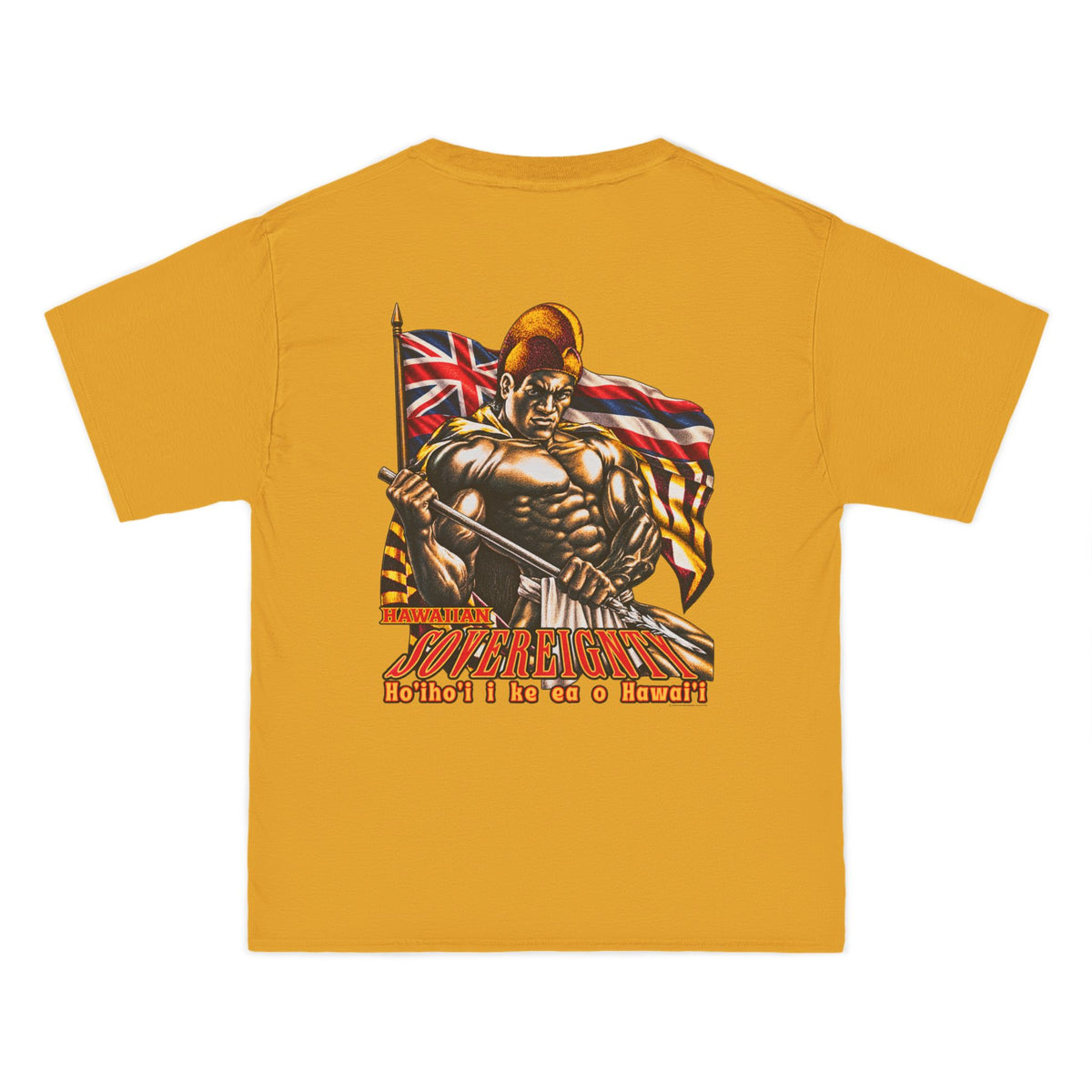 Hawaiian Strength Hawaiian Sovereignty Beefy-T®  Short-Sleeve T-Shirt