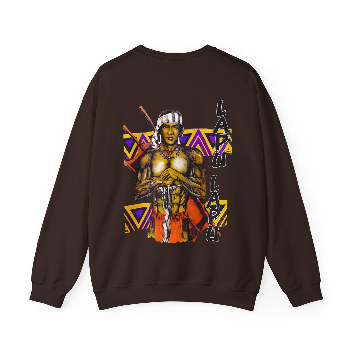 Filipino Strength Lapu Lapu Vintage Design 90s New Print Unisex Heavy Blend™ Crewneck Sweatshirt