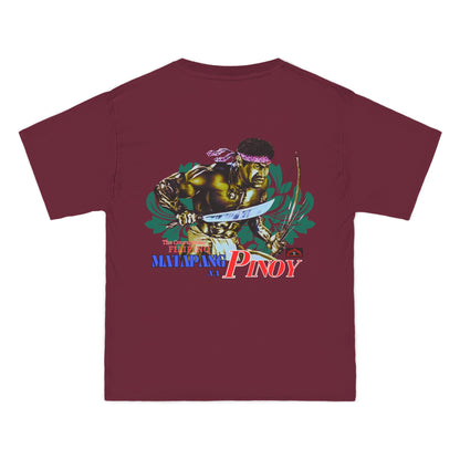 Filipino Strength Matapang Na Pinoy The Courageous Filipino Vintage Design 90s New Print Beefy-T®  Short-Sleeve T-Shirt