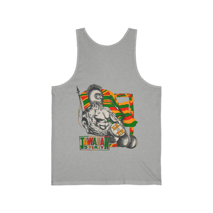 Jawaiian Strength Jawaiian Spirit Vintage Design 90s New Print Unisex Jersey Tank