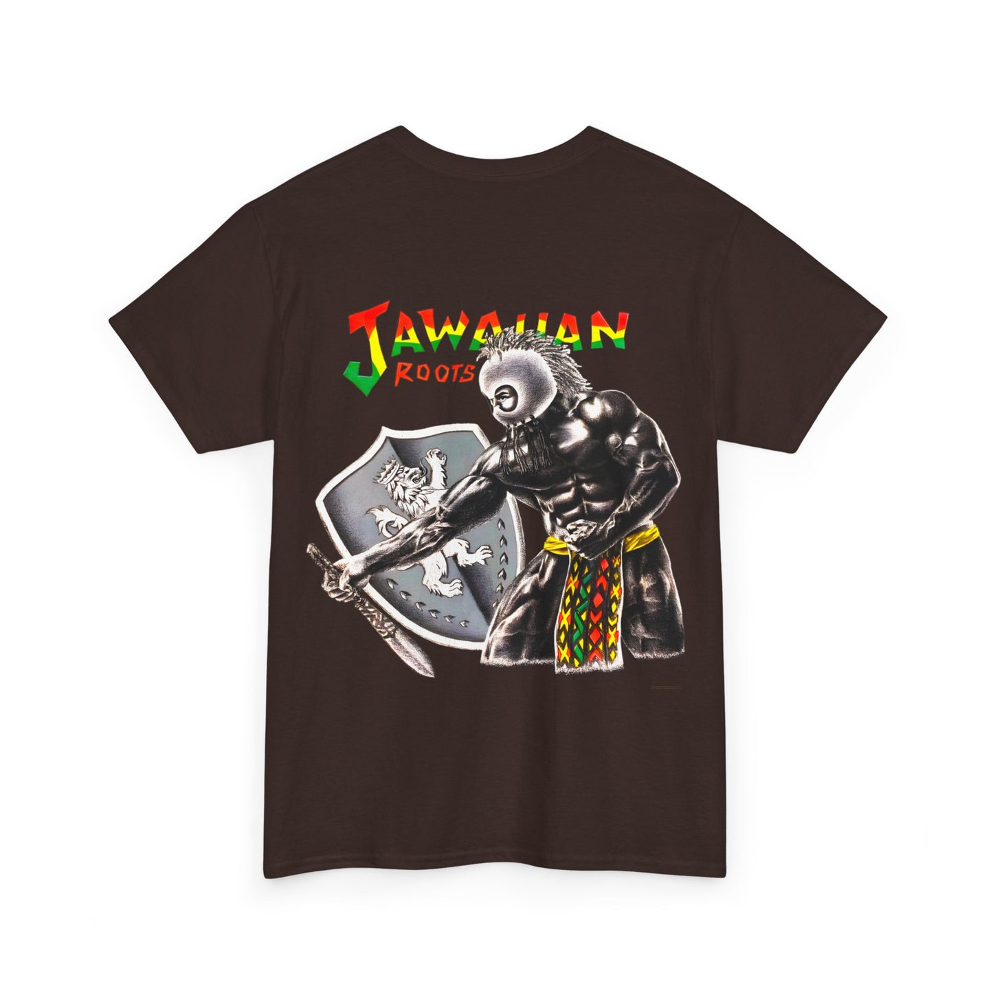 Jawaiian Strenght Jawaiian Roots Vintage Design 90s New Print T-shirt Unisex Heavy Cotton Tee