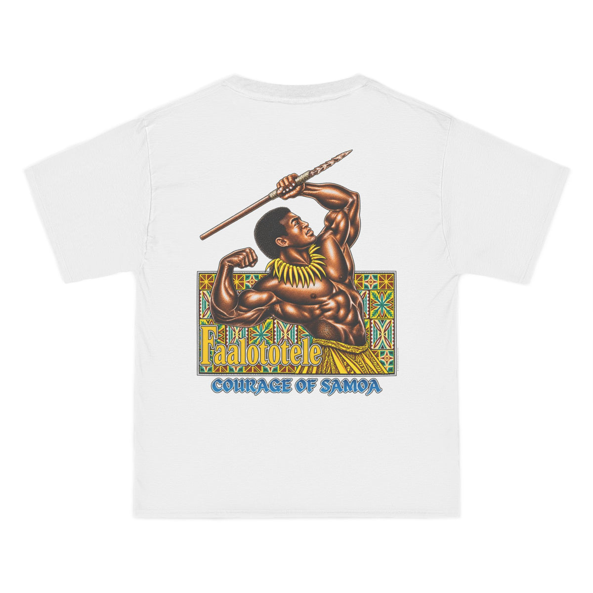 Samoan Strength Faalototele Courage of Samoa Beefy-T®  Short-Sleeve T-Shirt