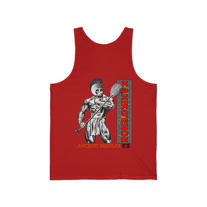 Hawaiian Strength Ancient Paddler Unisex Jersey Tank