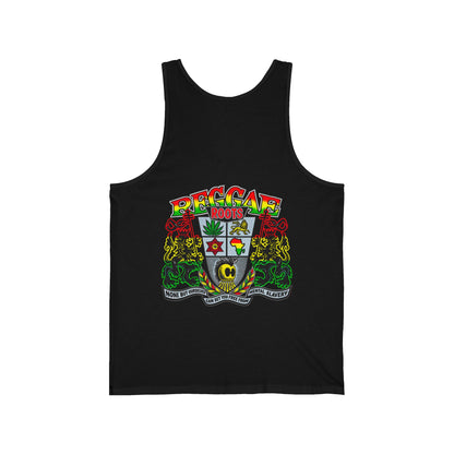 Jawaiian Strength Reggae Roots Unisex Jersey Tank