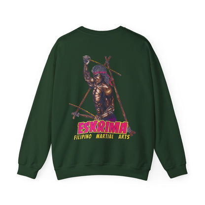 Filipino Strength Eskrima Filipino Martial Arts Unisex Heavy Blend™ Crewneck Sweatshirt