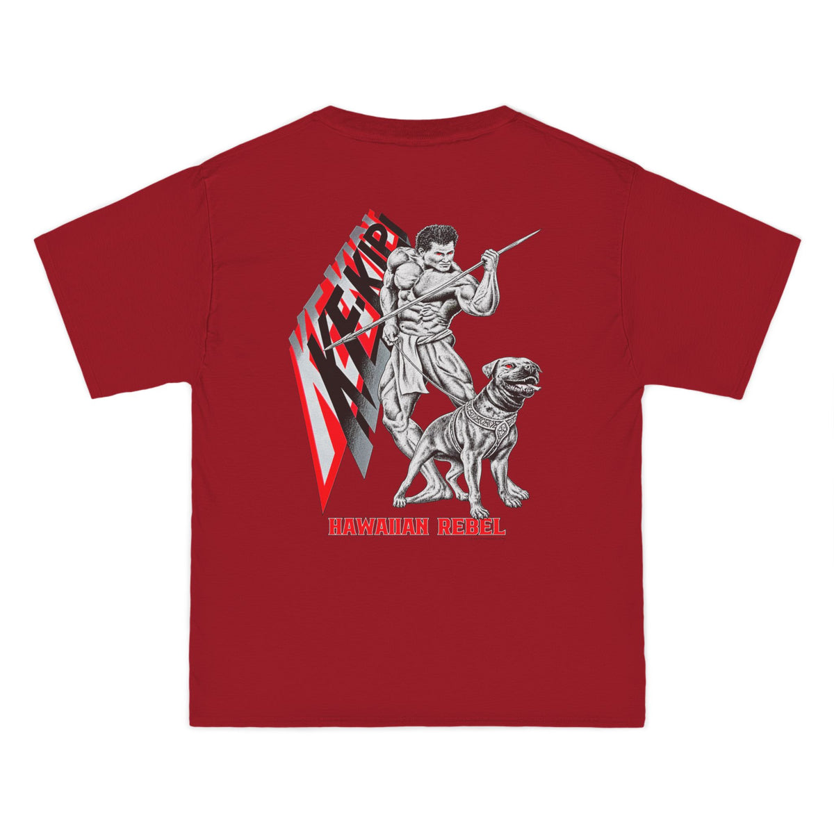 Hawaiian Strength Ke-Kipi Hawaiian Rebel Beefy-T®  Short-Sleeve T-Shirt