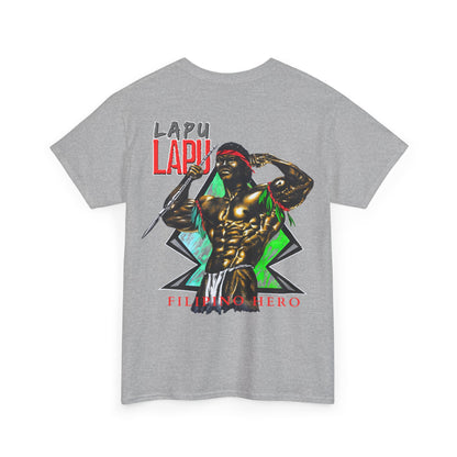 Filipino Strength Lapu Lapu Filipino Hero Vintage Design 90s New Print T-shirt Unisex Heavy Cotton Tee