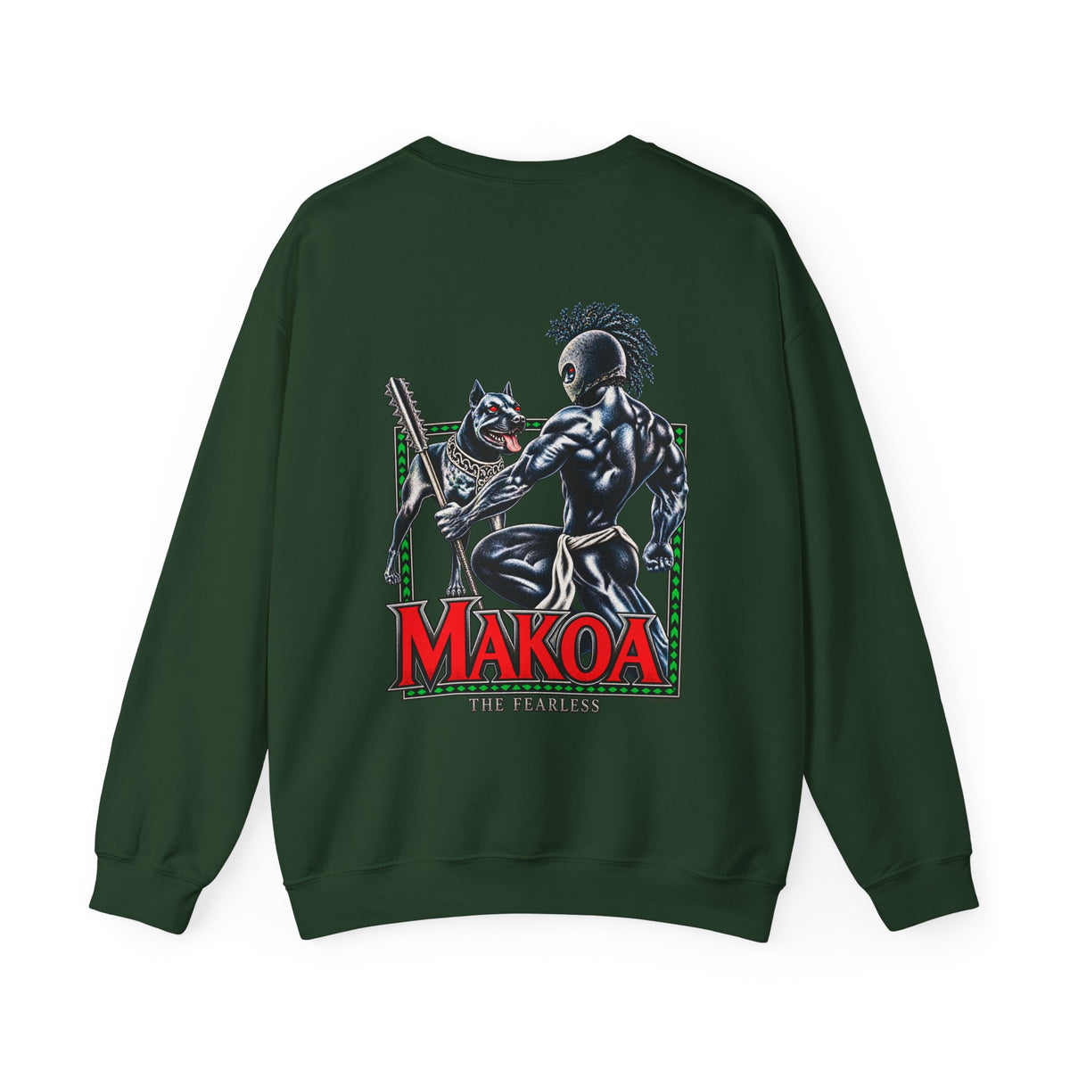 Hawaiian Strength Makoa The Fearless Unisex Heavy Blend™ Crewneck Sweatshirt