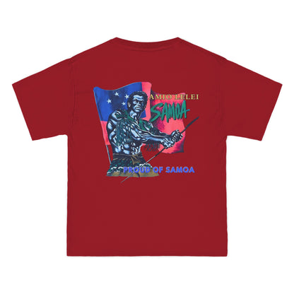 Samoan Strength Proud of Samoa Amio Lelei Vintage Design 90s New Print Beefy-T®  Short-Sleeve T-Shirt