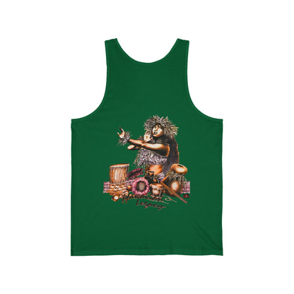 Hawaiian Strength Hawaiian Legacy Vintage Design 90s New Print Unisex Jersey Tank