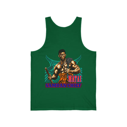 Samoan Strength Samoan Chief Matai Unisex Jersey Tank