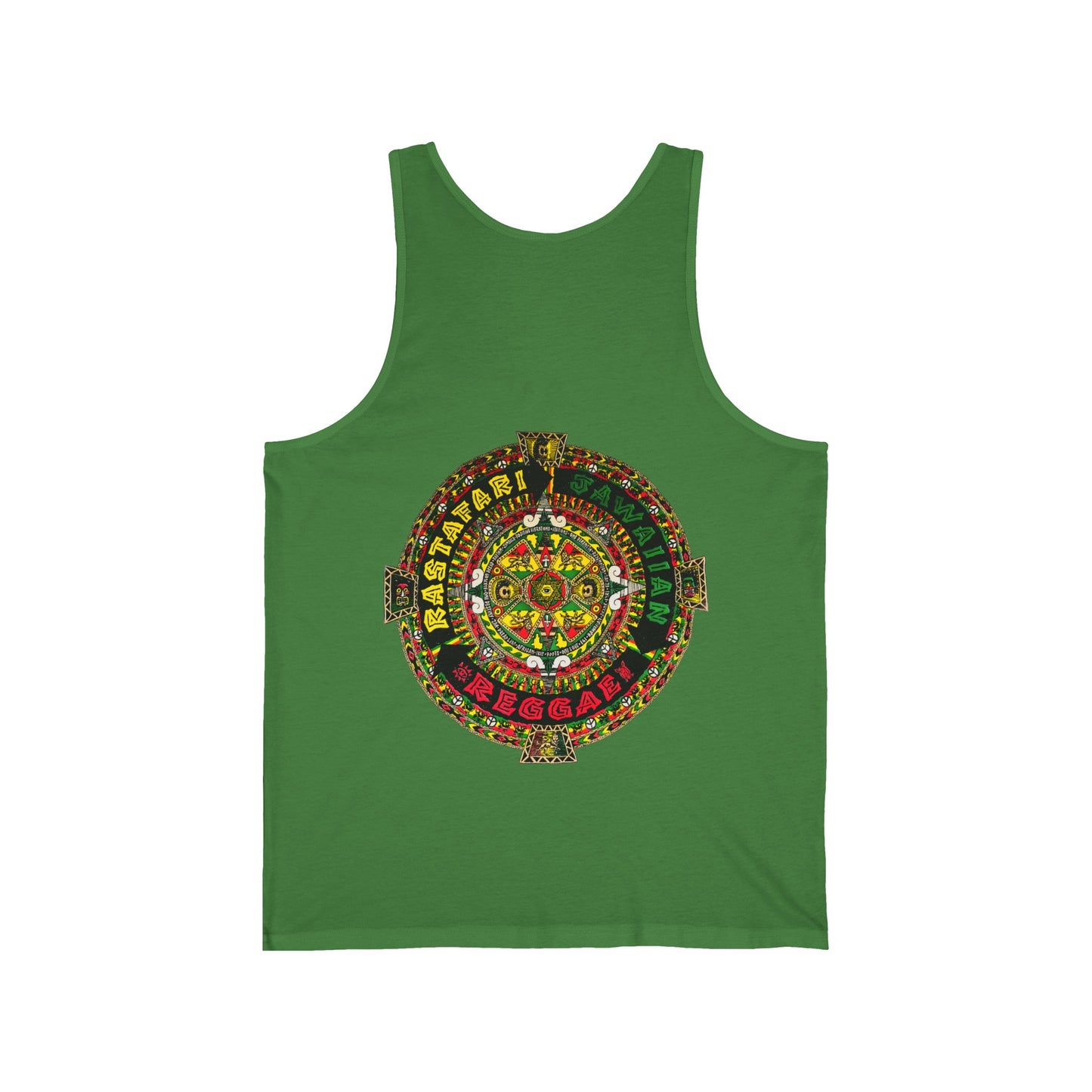 Jawaiian Strength Rastafari Jawaiian Reggae Vintage Design 90s New Print Unisex Jersey Tank