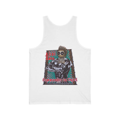 Hawaiian Strength Alihi Kaua Commander in Chef Vintage Design 90s New Print Unisex Jersey Tank