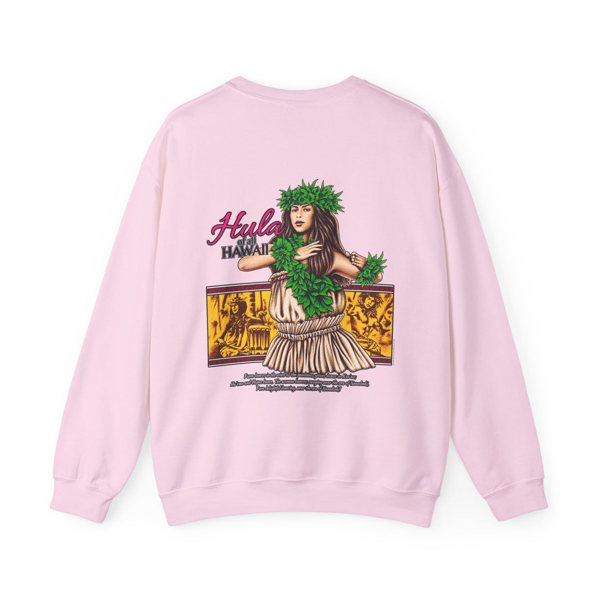 Hawaiian Strength Hula of all Hawaii Unisex Heavy Blend™ Crewneck Sweatshirt