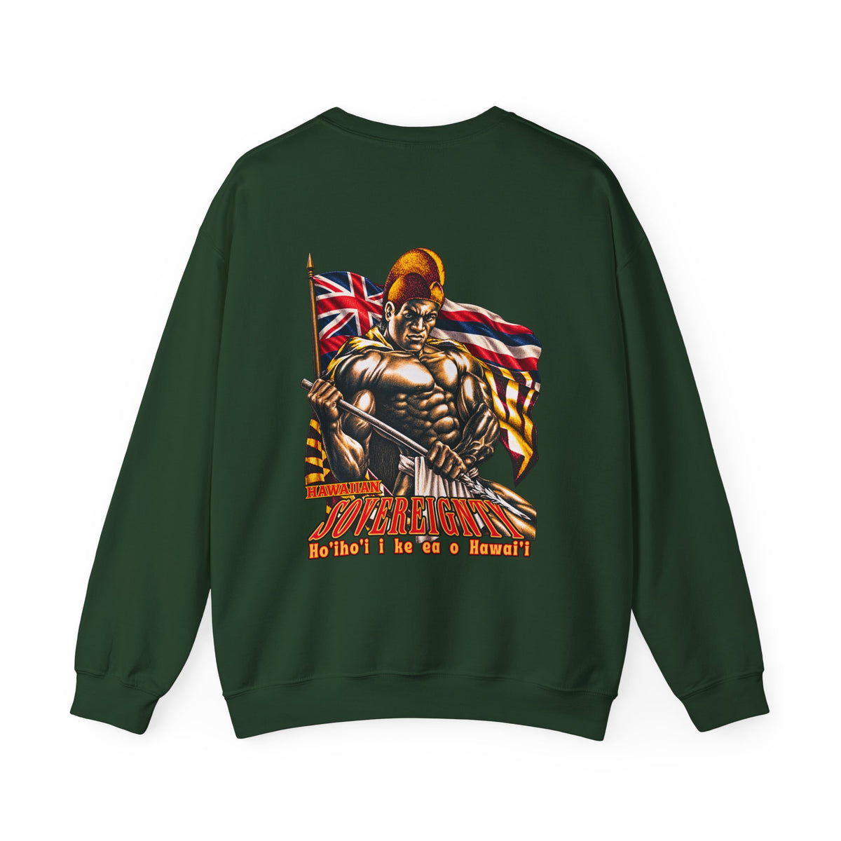 Hawaiian Strength Hawaiian Sovereignty Unisex Heavy Blend™ Crewneck Sweatshirt