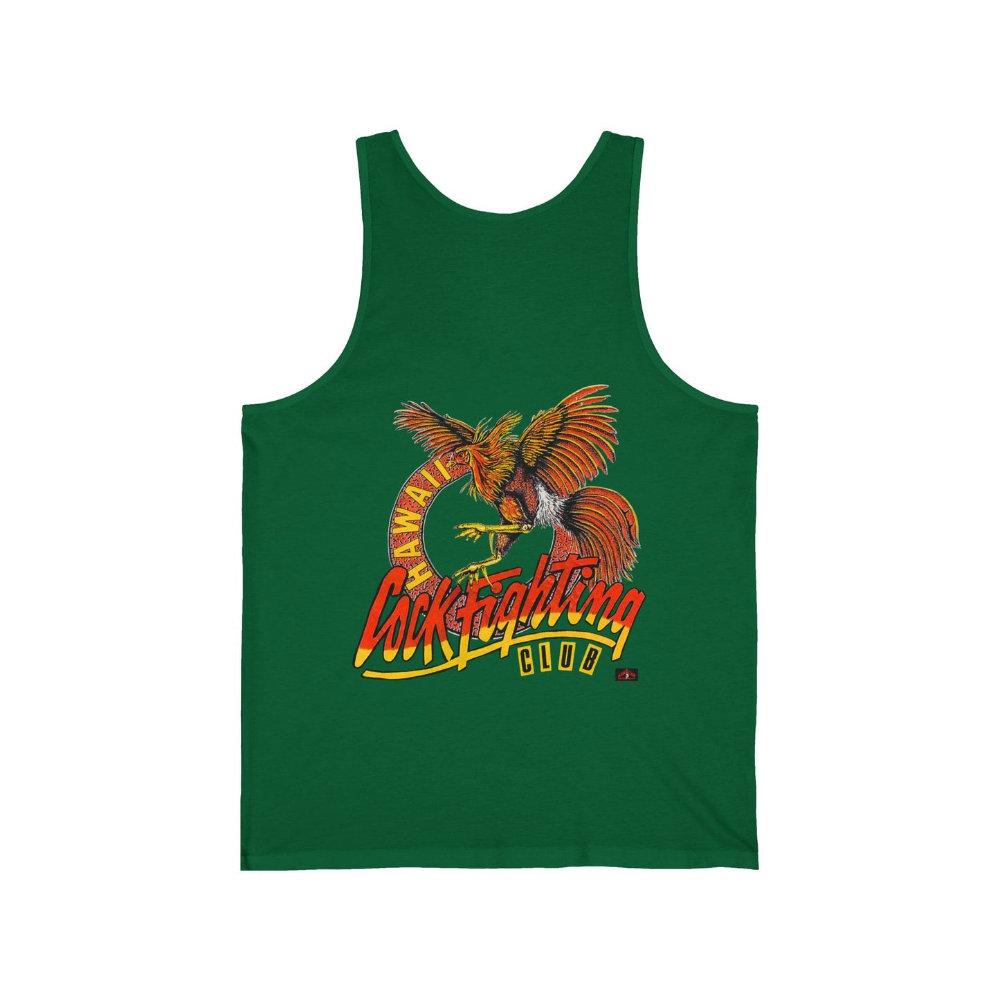 Hawaiian Strength Cockfighting Club Hawaii Unisex Jersey Tank
