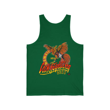 Hawaiian Strength Cockfighting Club Hawaii Unisex Jersey Tank
