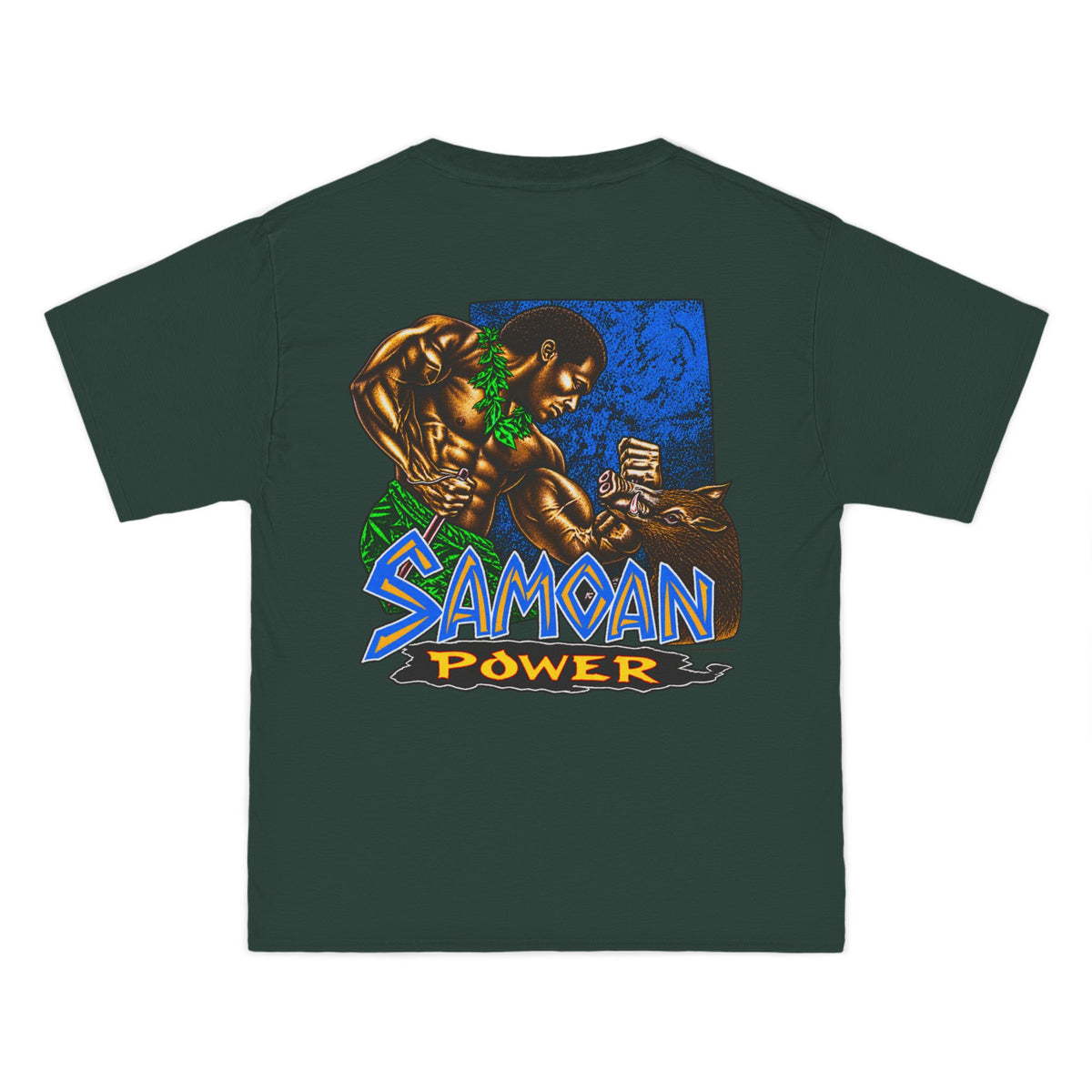Samoan Strength Samoan Power Beefy-T®  Short-Sleeve T-Shirt