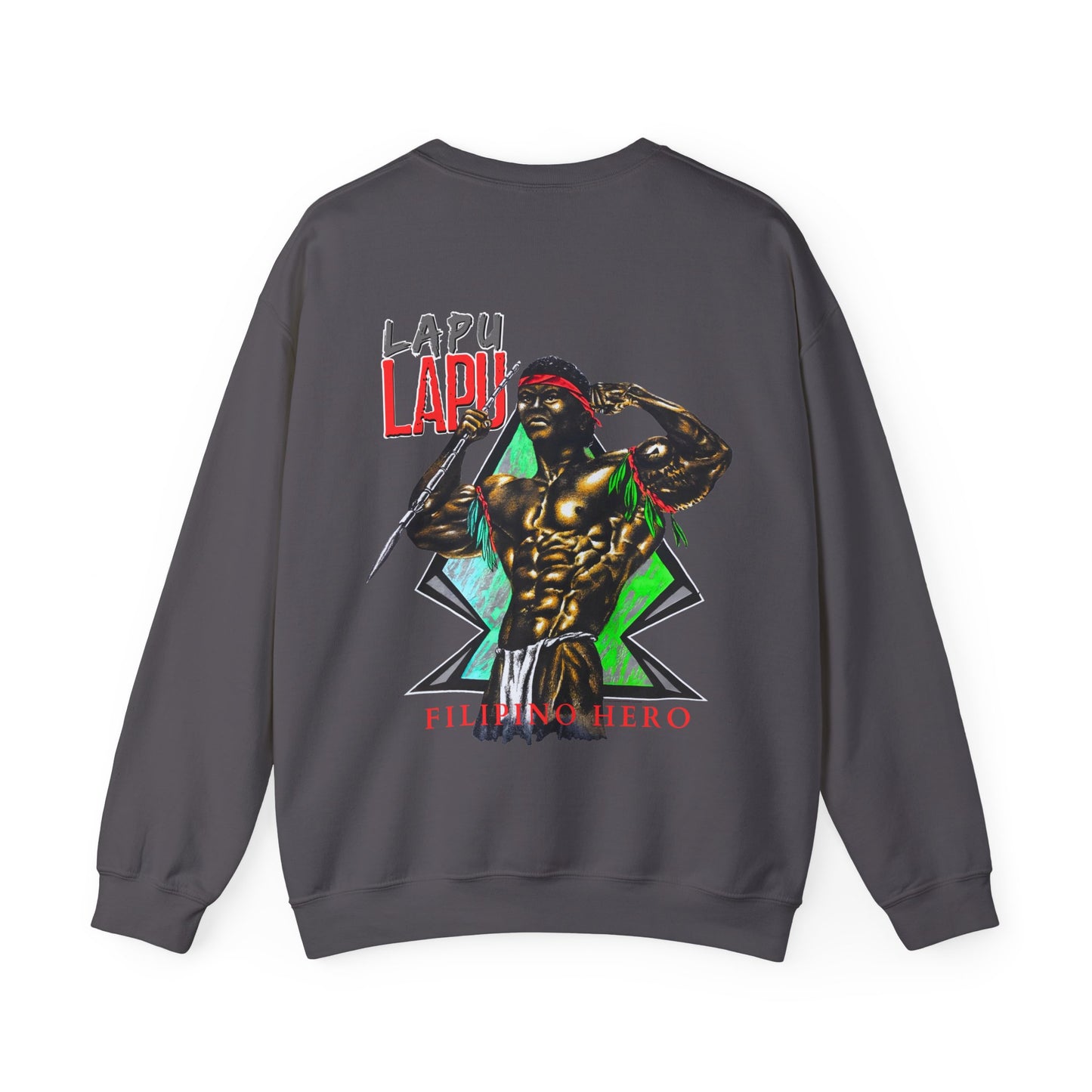 Filipino Strength Lapu Lapu Filipino Hero Vintage Design 90s New Print Unisex Heavy Blend™ Crewneck Sweatshirt