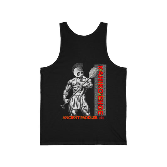 Hawaiian Strength Ancient Paddler Unisex Jersey Tank