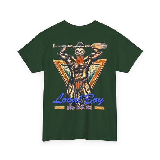 Hawaiian Strength Local Boy No Ka Oi Vintage Design 90s New Print T-shirt Unisex Heavy Cotton Tee