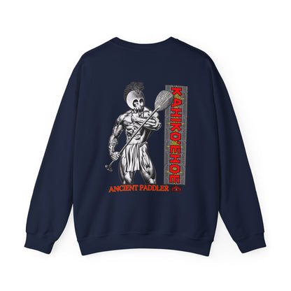 Hawaiian Strength Ancient Paddler Unisex Heavy Blend™ Crewneck Sweatshirt