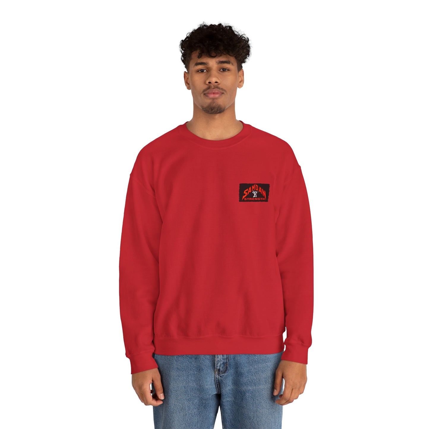 Samoan Strength Spirit of Samoa Loto Alofa Vintage Design 90s New Print Unisex Heavy Blend™ Crewneck Sweatshirt