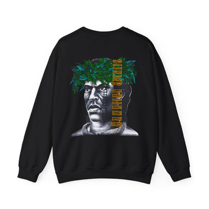 Hawaiian Strength Hawaiian Spirits Vintage Design 90s New Print Unisex Heavy Blend™ Crewneck Sweatshirt