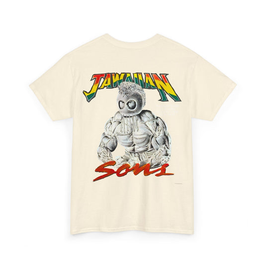 Jawaiian Strenght Jawaiian Sons Vintage Design 90s New Print T-shirt Unisex Heavy Cotton Tee