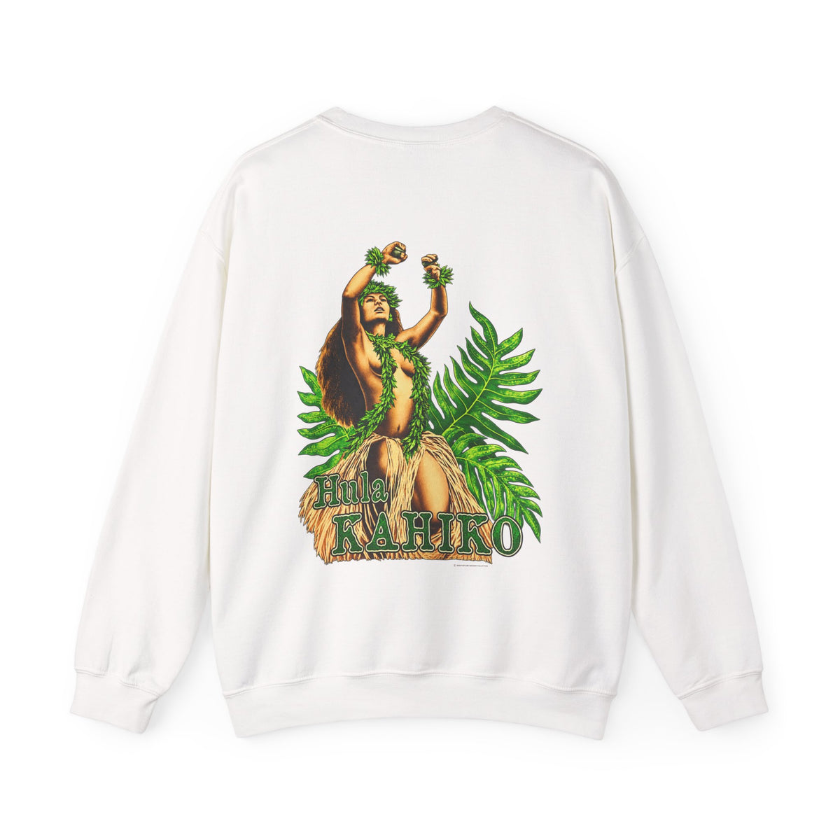 Hawaiian Strength Hula Kahiko Unisex Heavy Blend™ Crewneck Sweatshirt