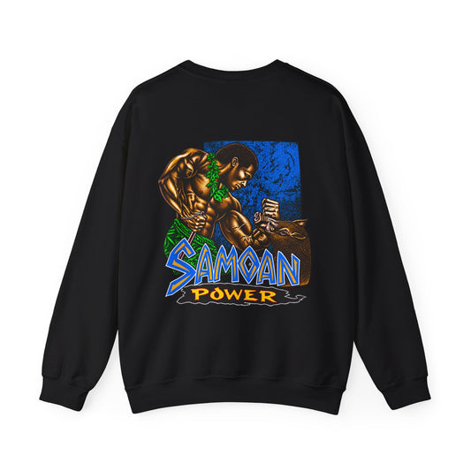 Samoan Strength Samoan Power Unisex Heavy Blend™ Crewneck Sweatshirt