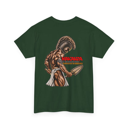 Hawaiian Strength Makakoa The Bold and Fierce Hawaiian Warriors Unisex Heavy Cotton Tee