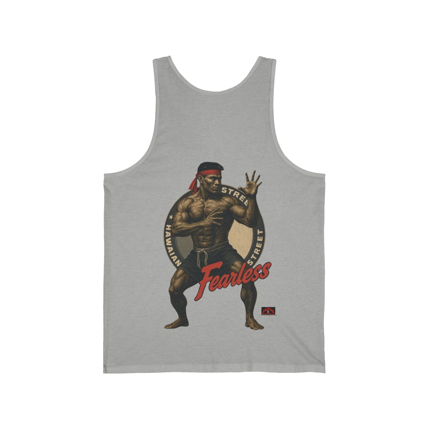 FIlipino Strength Fearless Hawaiian Street Vintage 90s Design New Print Unisex Jersey Tank
