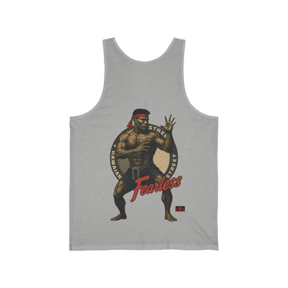 FIlipino Strength Fearless Hawaiian Street Vintage 90s Design New Print Unisex Jersey Tank