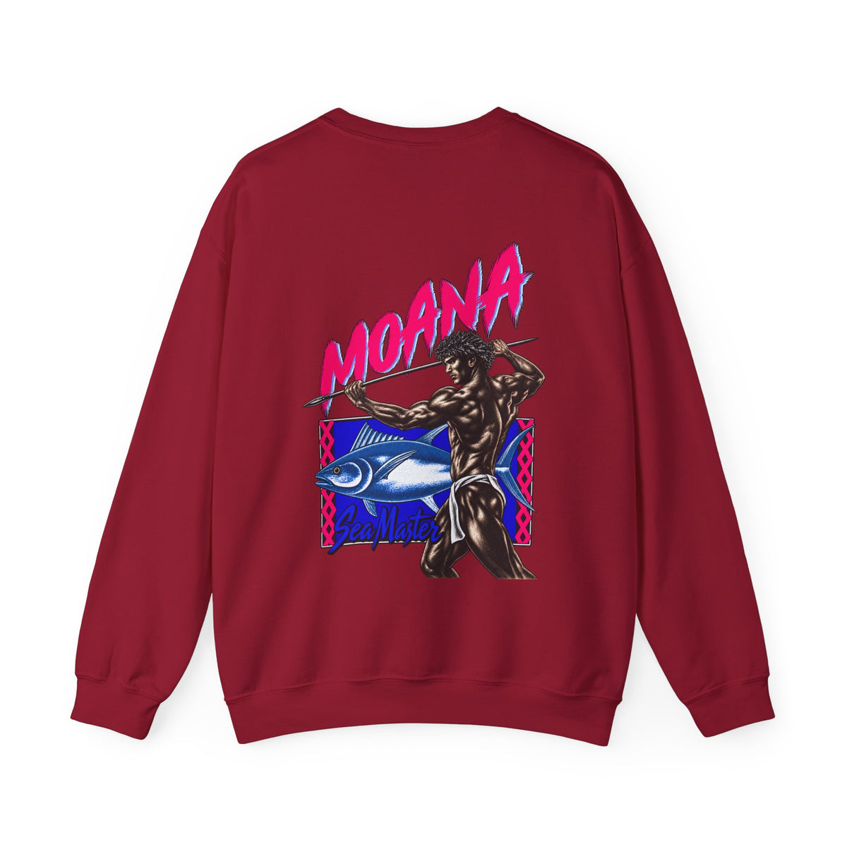 Hawaiian Strength Moana Sea Master Unisex Heavy Blend™ Crewneck Sweatshirt