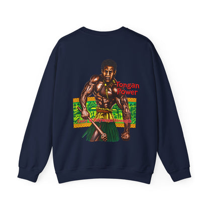 Local Strength Tongan Power Unity of Polynesian Strength Unisex Heavy Blend™ Crewneck Sweatshirt