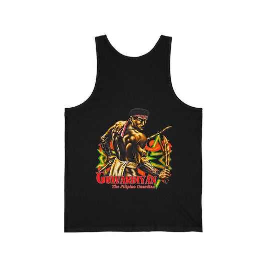Filipino Strength The Filipino Guardian Guwardiyan Unisex Jersey Tank