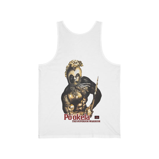 Hawaiian Strength Po'okela The Superior Warrior Vintage Design 90s New Print Unisex Jersey Tank