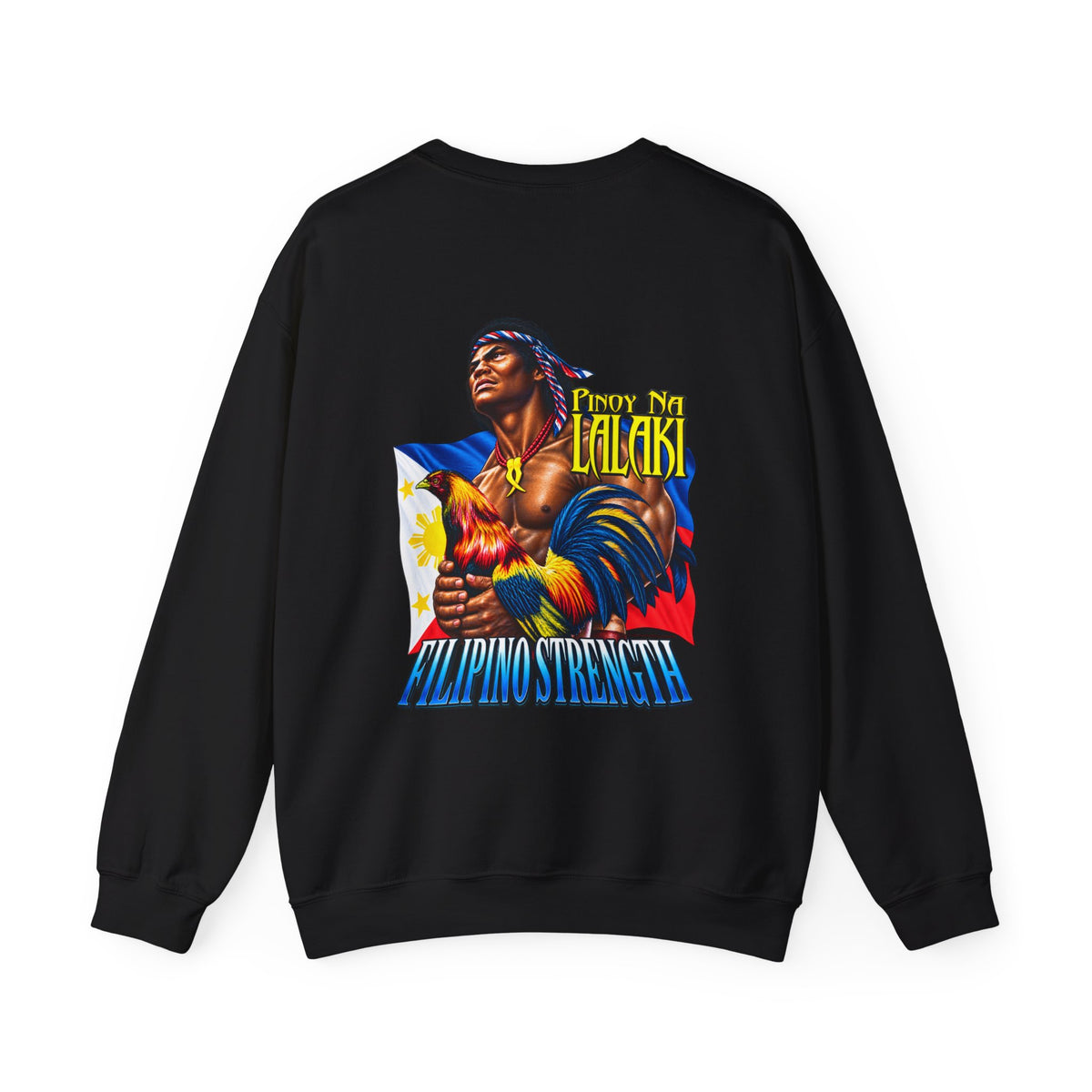 Filipino Strength Pinoy na Lalaki Unisex Heavy Blend™ Crewneck Sweatshirt